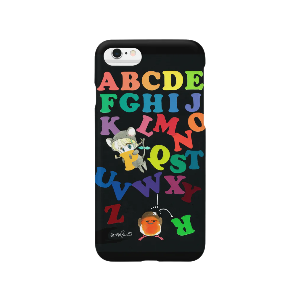 萩岩睦美のグッズショップの★ポー＆リルフィー　ABC Smartphone Case