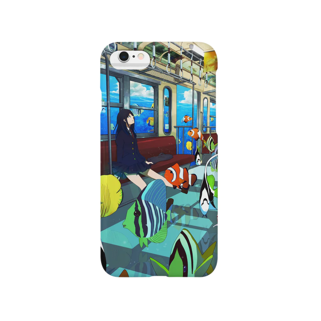 うお屋の海中電車 Smartphone Case