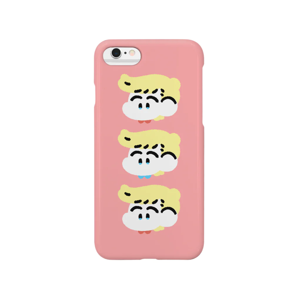 くだものやさんのなかよしiPhoneケース（ぴんく） Smartphone Case