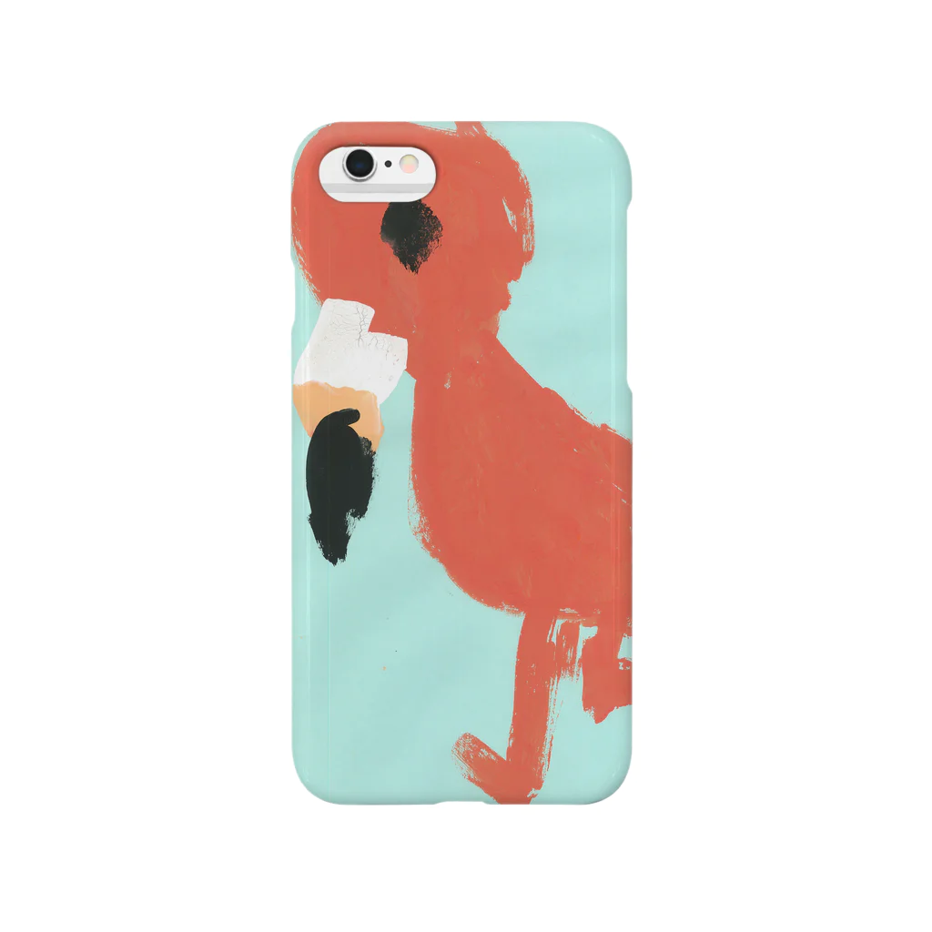 akikonのフラミンゴべぇちゃん Smartphone Case