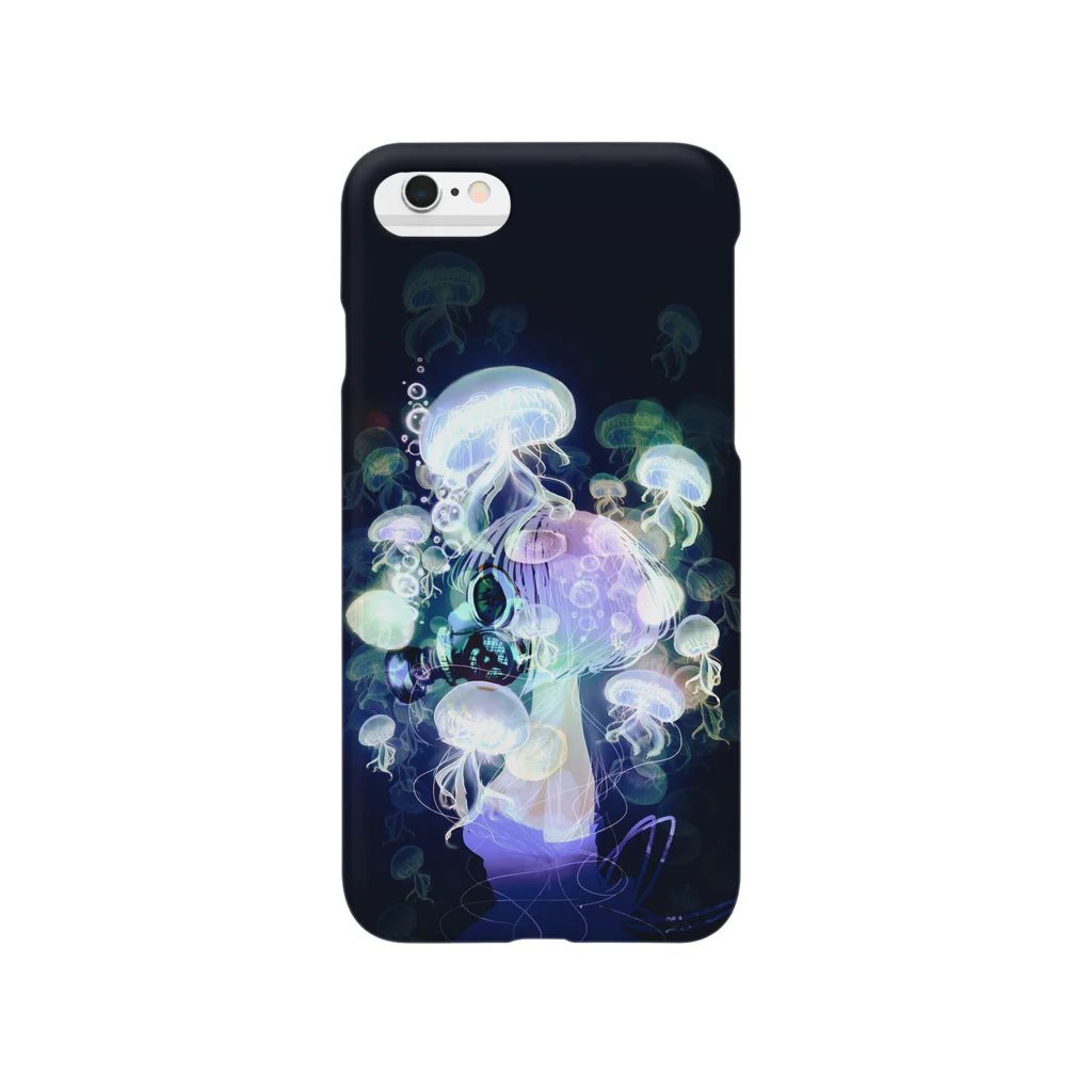 芹沢…のガスマスクラゲ Smartphone Case