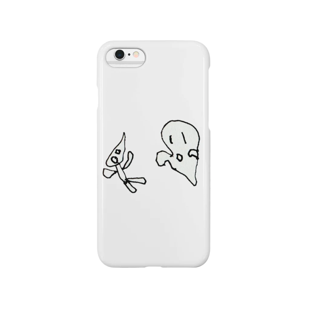 手描きLINEスタンプ エージェイのおばけだあ Smartphone Case