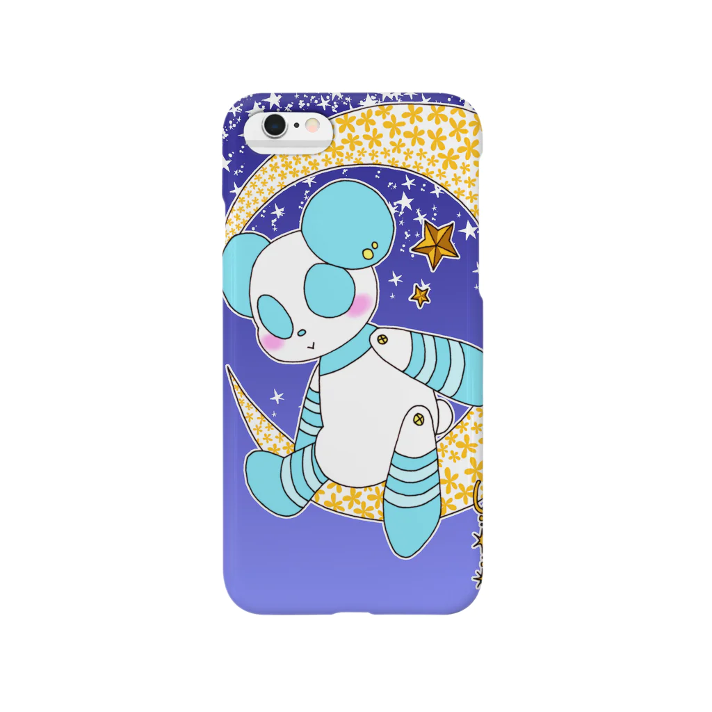 きりんのパンダと月 Smartphone Case