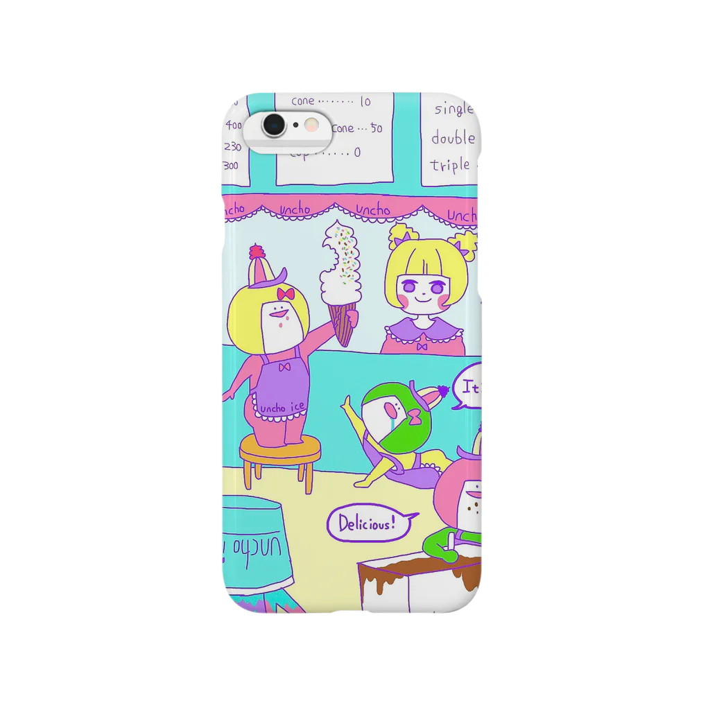 toriniku_twinkleのあいすくりーむやさん Smartphone Case