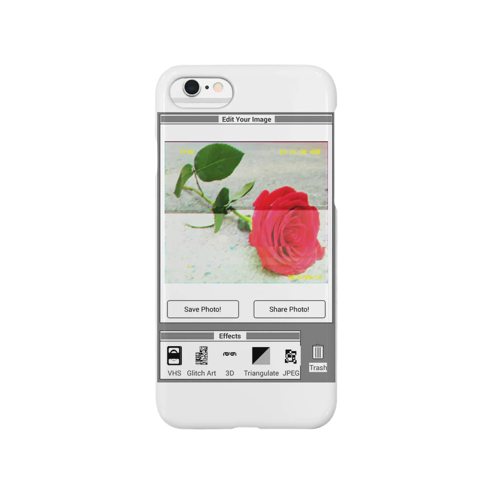 NOTBITCHのNOTBITCH rose Smartphone Case