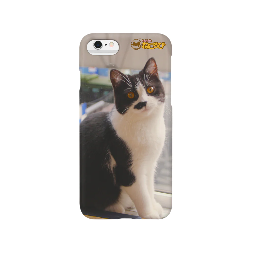 Cat Cafe ねころびのちょびiphoneケース Smartphone Case