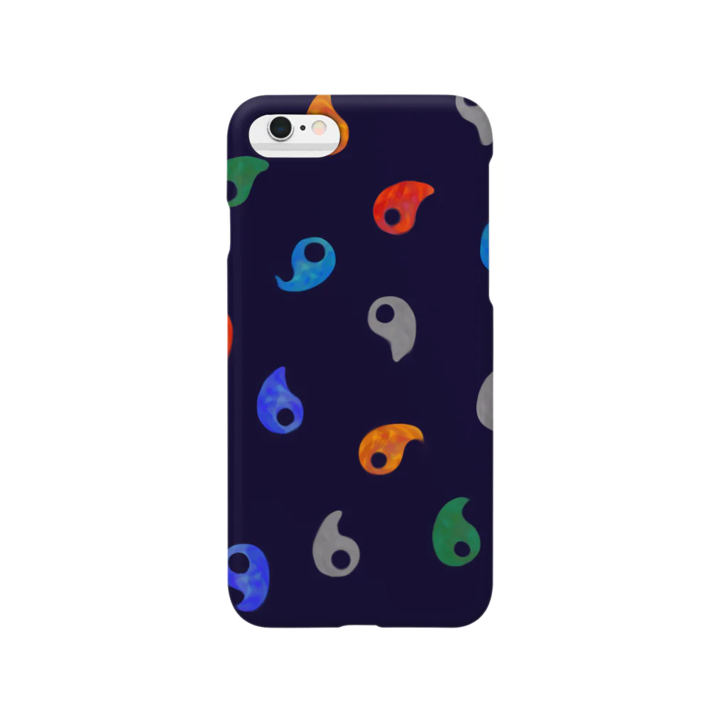 karasuma graphicsのMAGATAMA_blue Smartphone Case