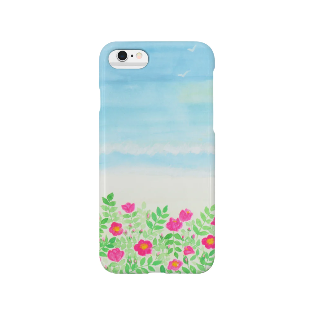 prettyflowerのここに幸あり Smartphone Case