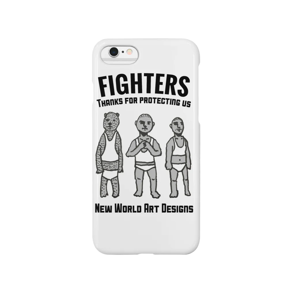 newworldartdesignsのFIGHTERS Smartphone Case