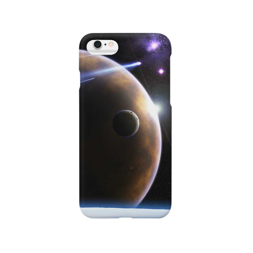 Moo-jの外宇宙の惑星の風景 Smartphone Case