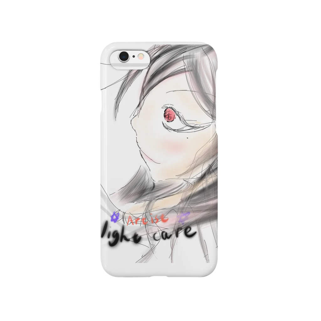 ライト・ケアのショップの羽MOON ANGEL Smartphone Case