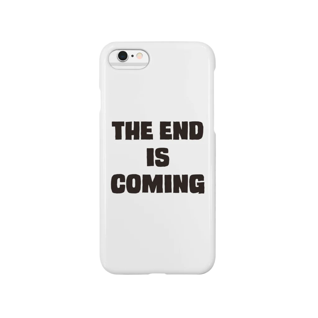 Ridiy creative designのTHE END IS COMING スマホケース