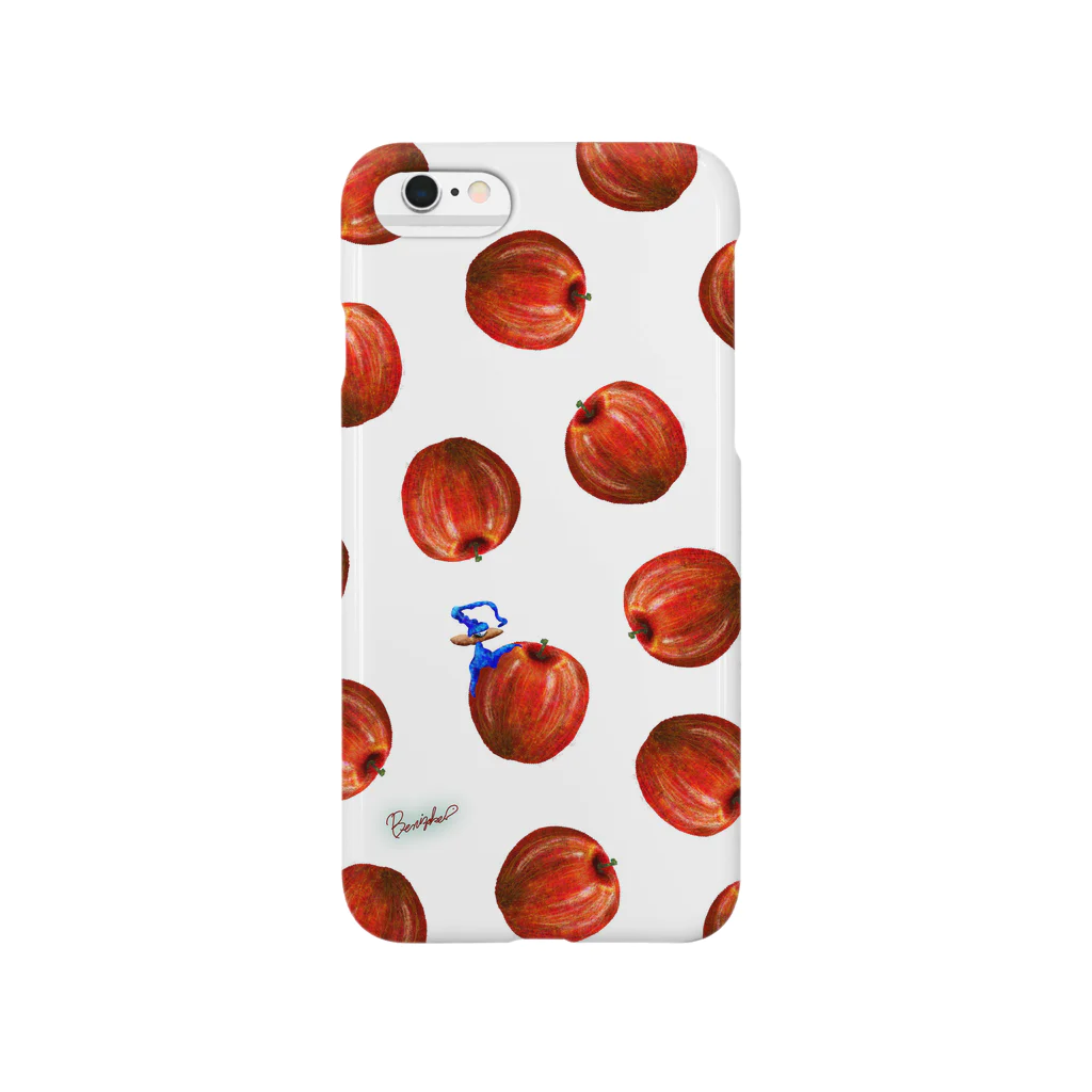 BenizakeのFruit series!! -apple- white Smartphone Case