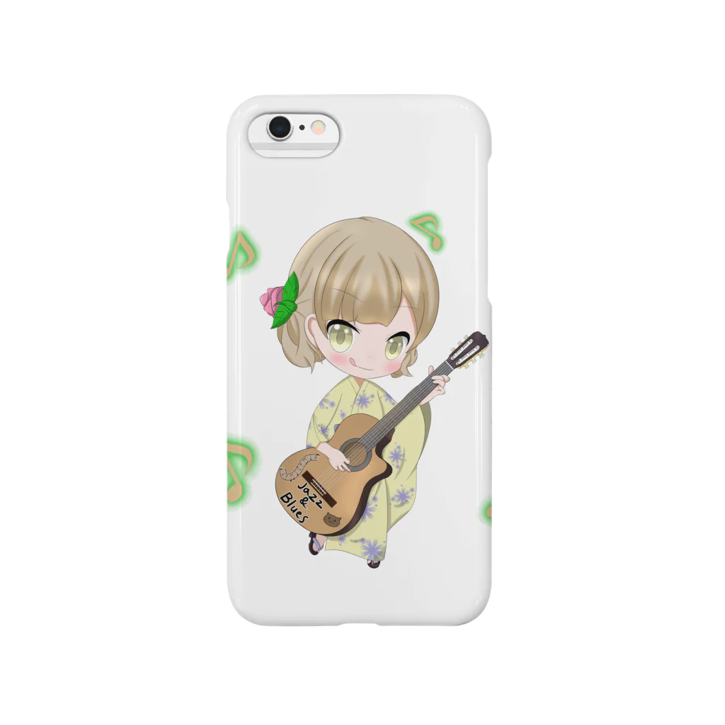 hiroナベの癒し( Jazz＆Blues 自作)BGM アバター・グッズ販売の初夏(はつな)ちゃん・スマホケース Smartphone Case