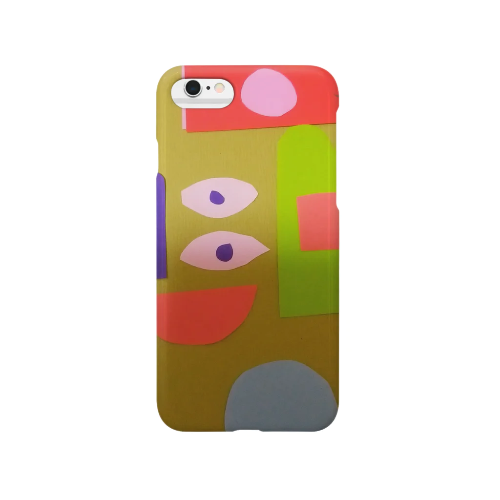 junko1のピンク色の目 Smartphone Case