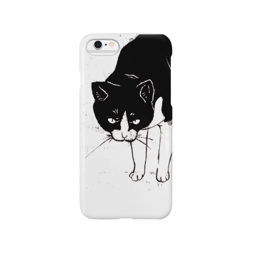 知古商店（@chicoshop）の鉢割れ猫 Smartphone Case