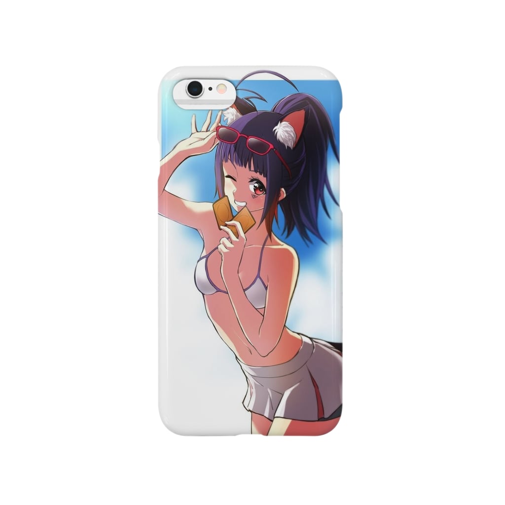 夏満喫スマホケース 魔希みちる公式グッズショップ Maki Michiru のスマホケース Iphoneケース 通販 Suzuri スズリ