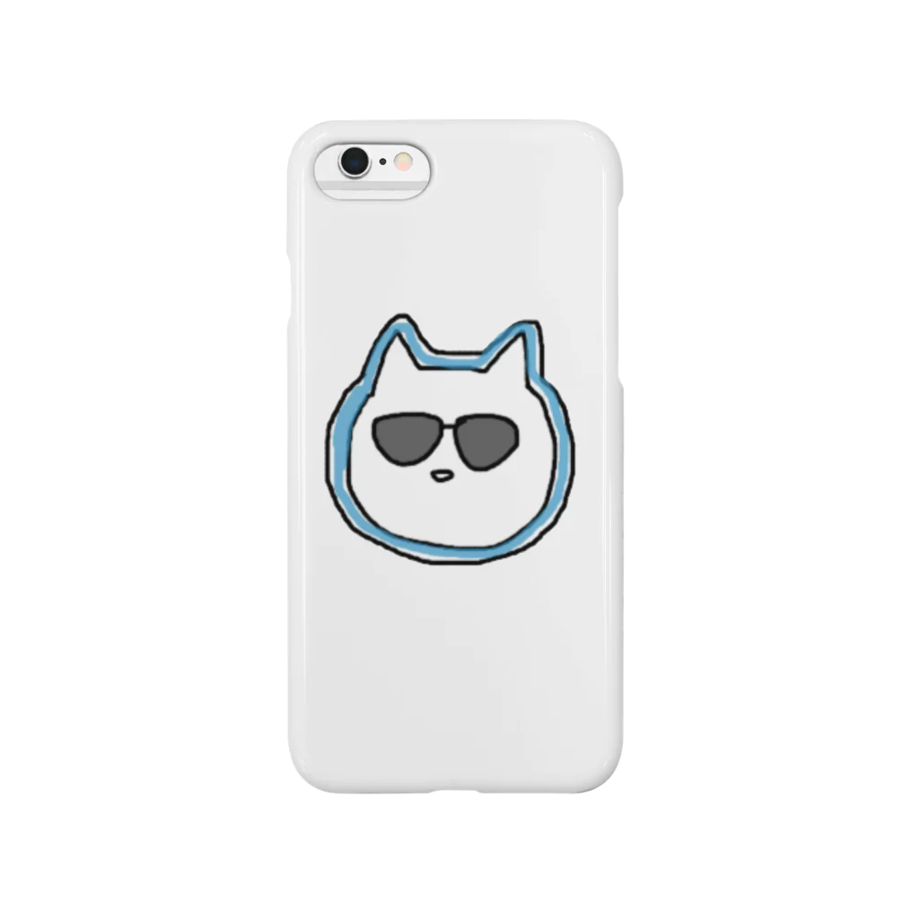 nikukyuのぐらさんねこ(あお) Smartphone Case