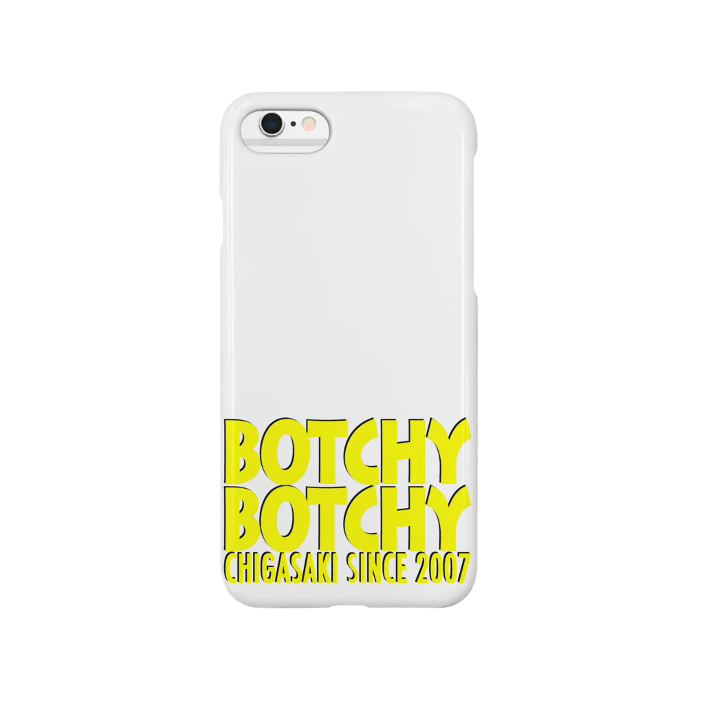 茅ヶ崎 BOTCHY BOTCHYのBOTCHY BOTCHY BASIC LOGO (YB) スマホケース