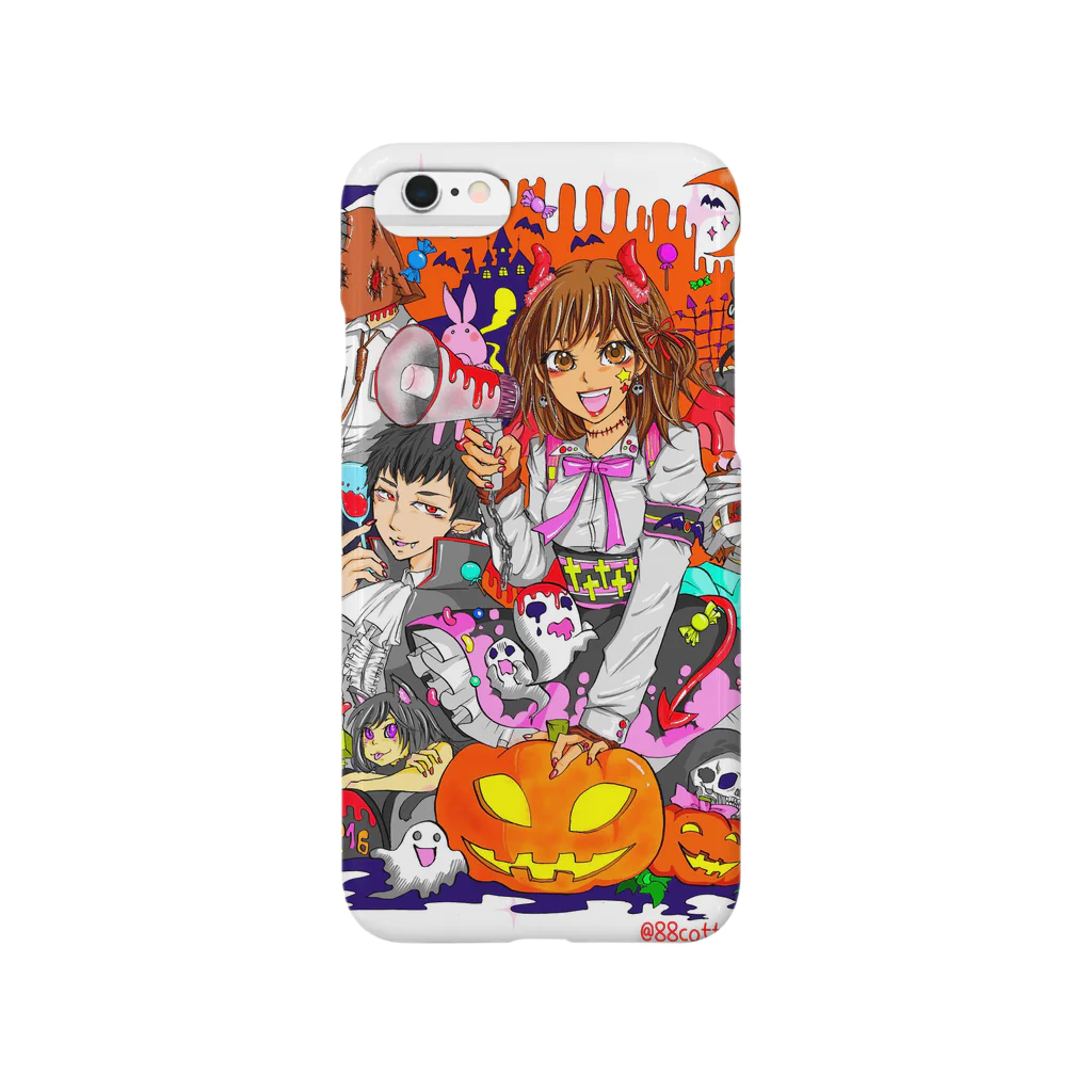 aobatakeのハッピーハロウィン2016 スマホケース