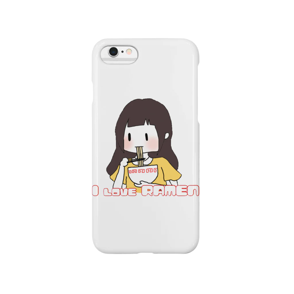 ぱすたひらたのI  LOVE RAMEN Smartphone Case