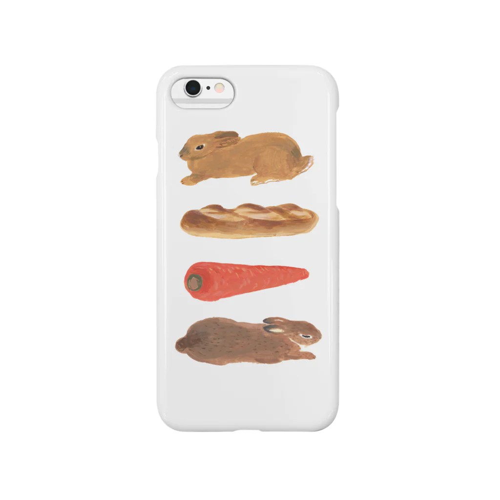 SCHINAKO'Sのうさぎとパンとにんじん Smartphone Case