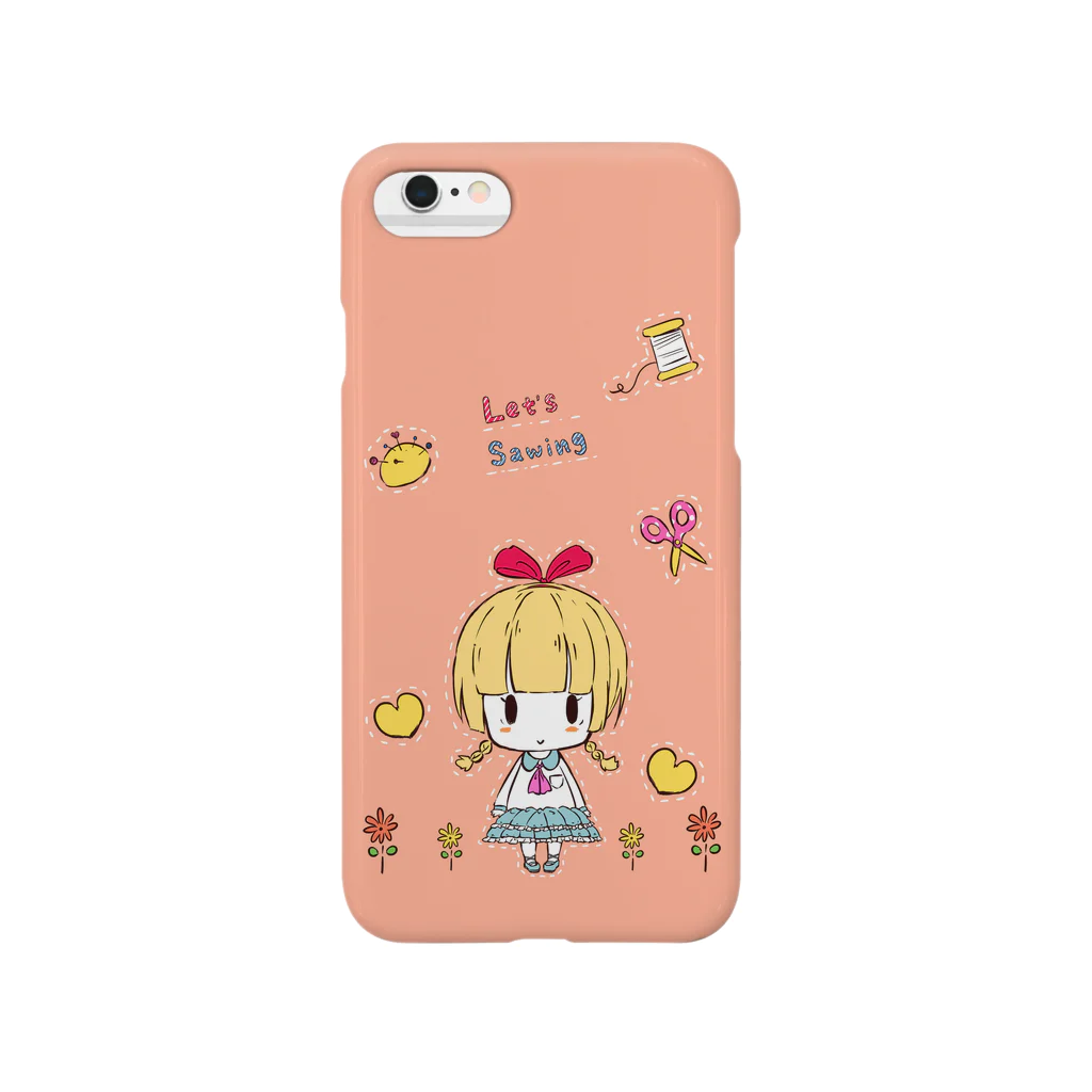 HAPPY MILK MARKETのLet's Sawing Smartphone Case