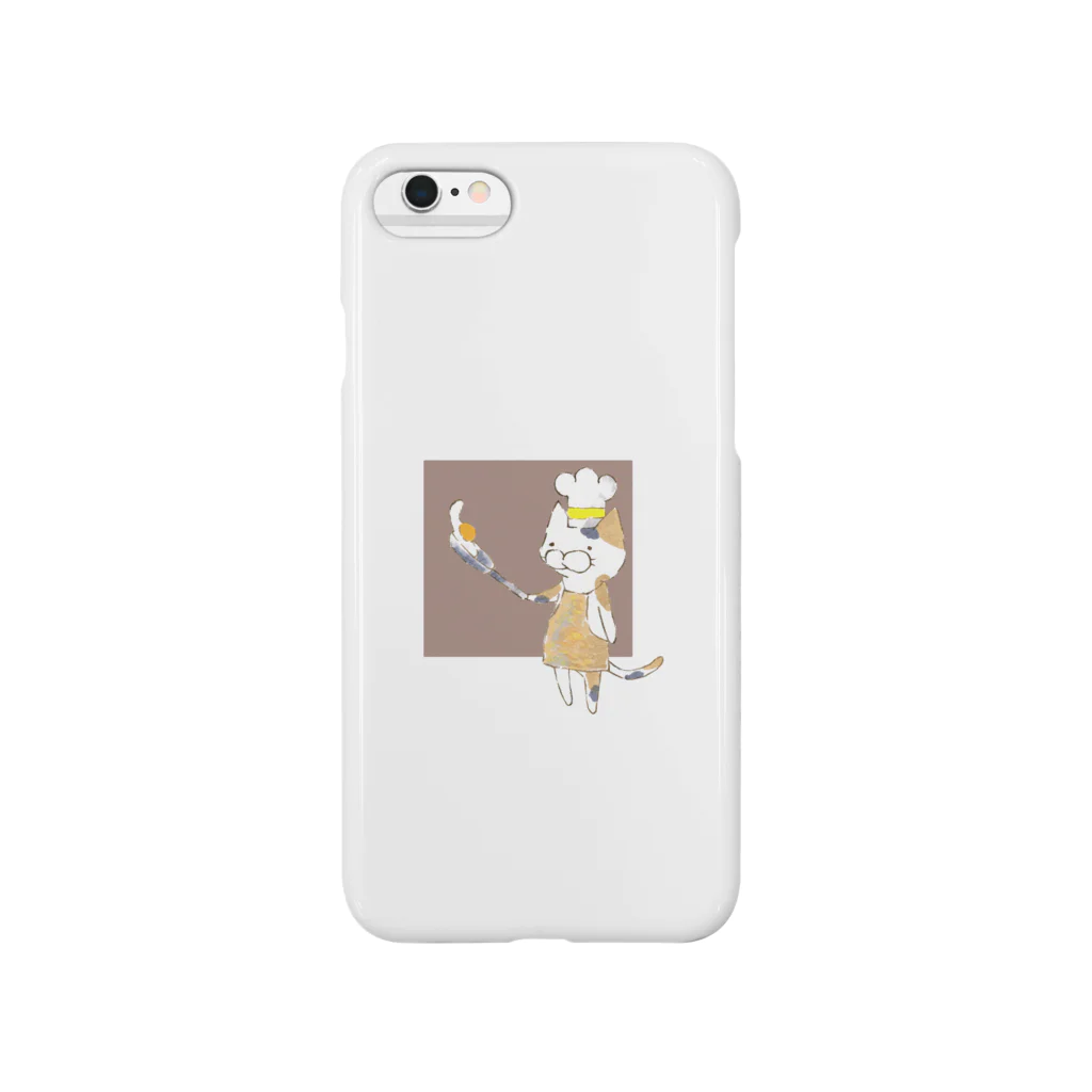 kaho猫だらけSHOPの猫のコック Smartphone Case