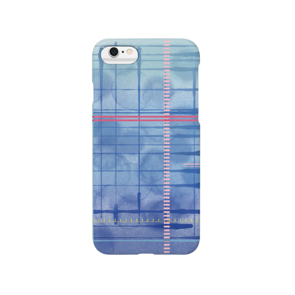 Sarah__のcrossing lines Smartphone Case