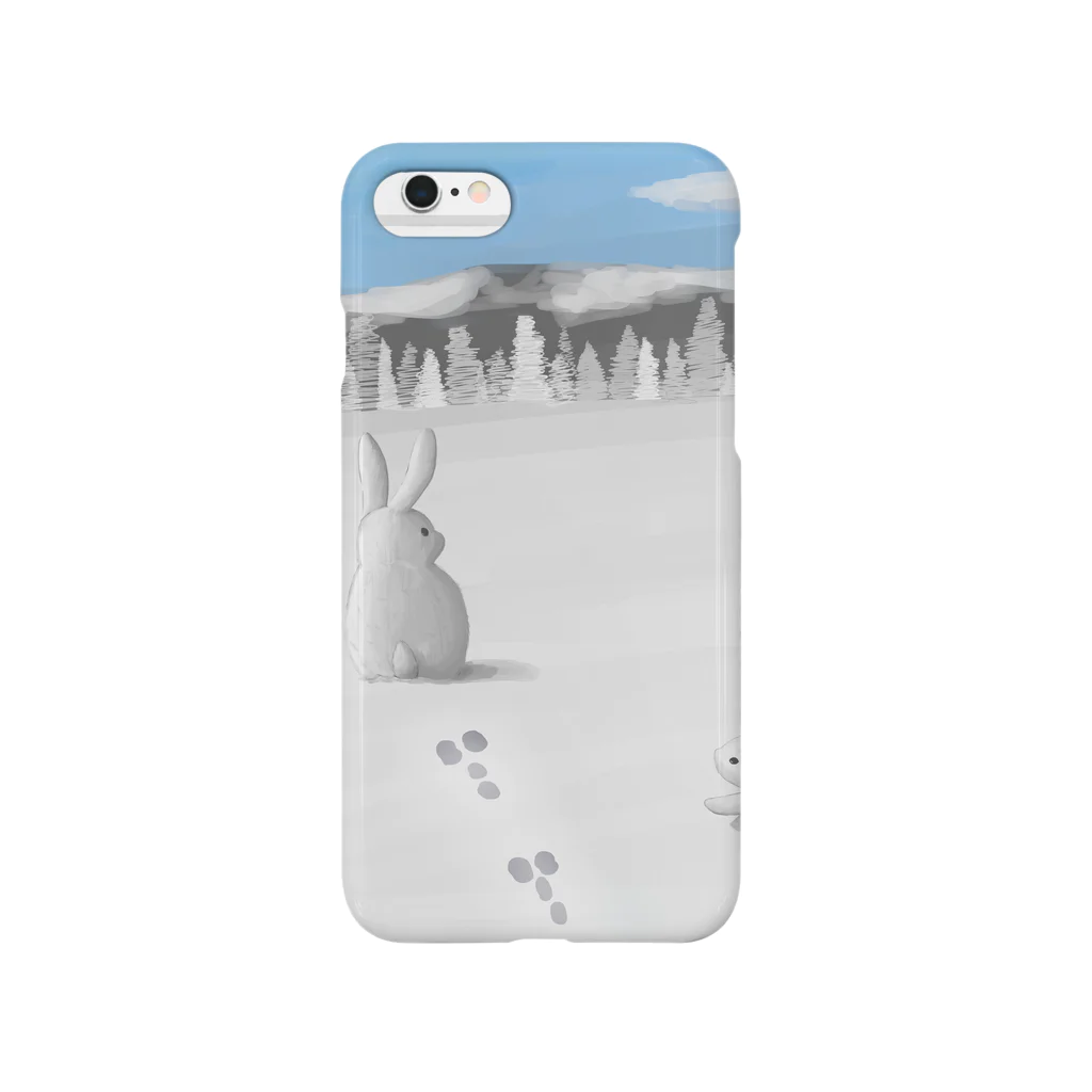 Noa's factoryの雪原 Smartphone Case