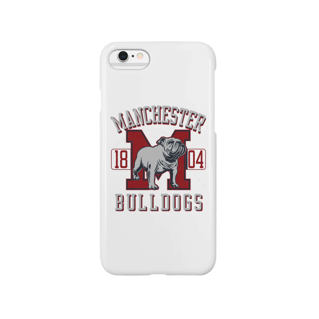 GRAPHICAのMANCHESTER BULLDOGS スマホケース