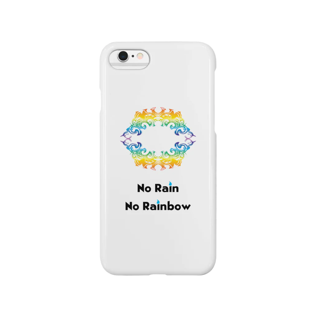 たおるまんじゅうのNo Rain No Rainbow Smartphone Case