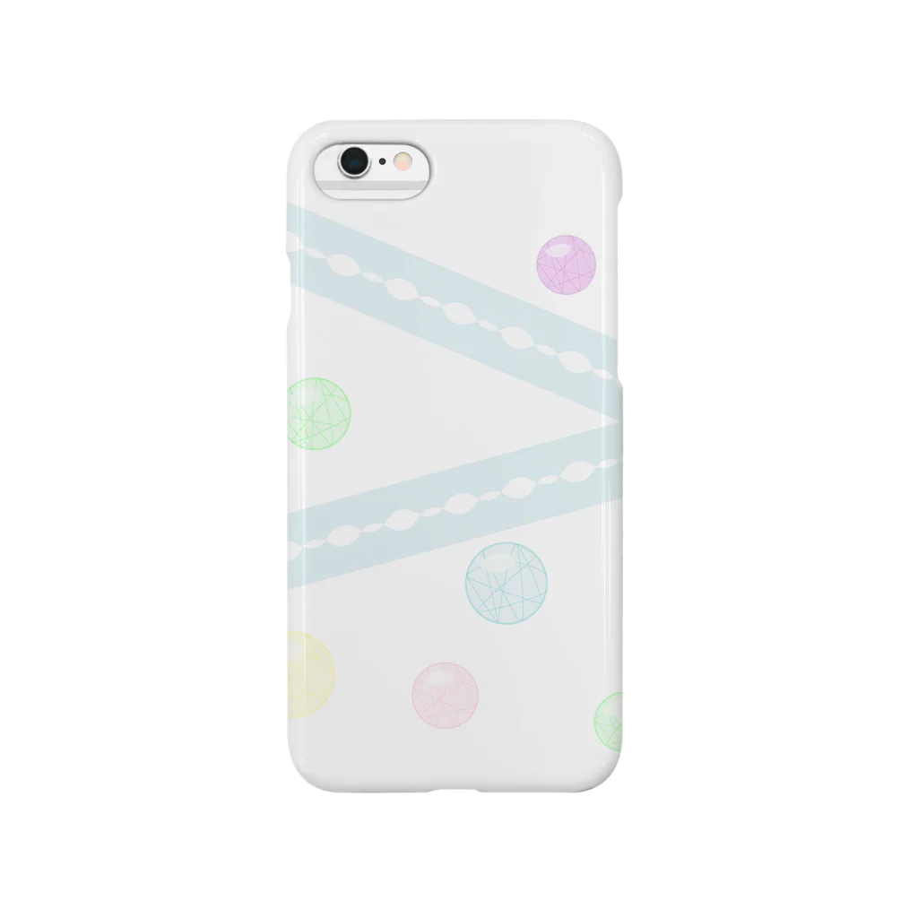 miosukeのリボンと水玉 Smartphone Case