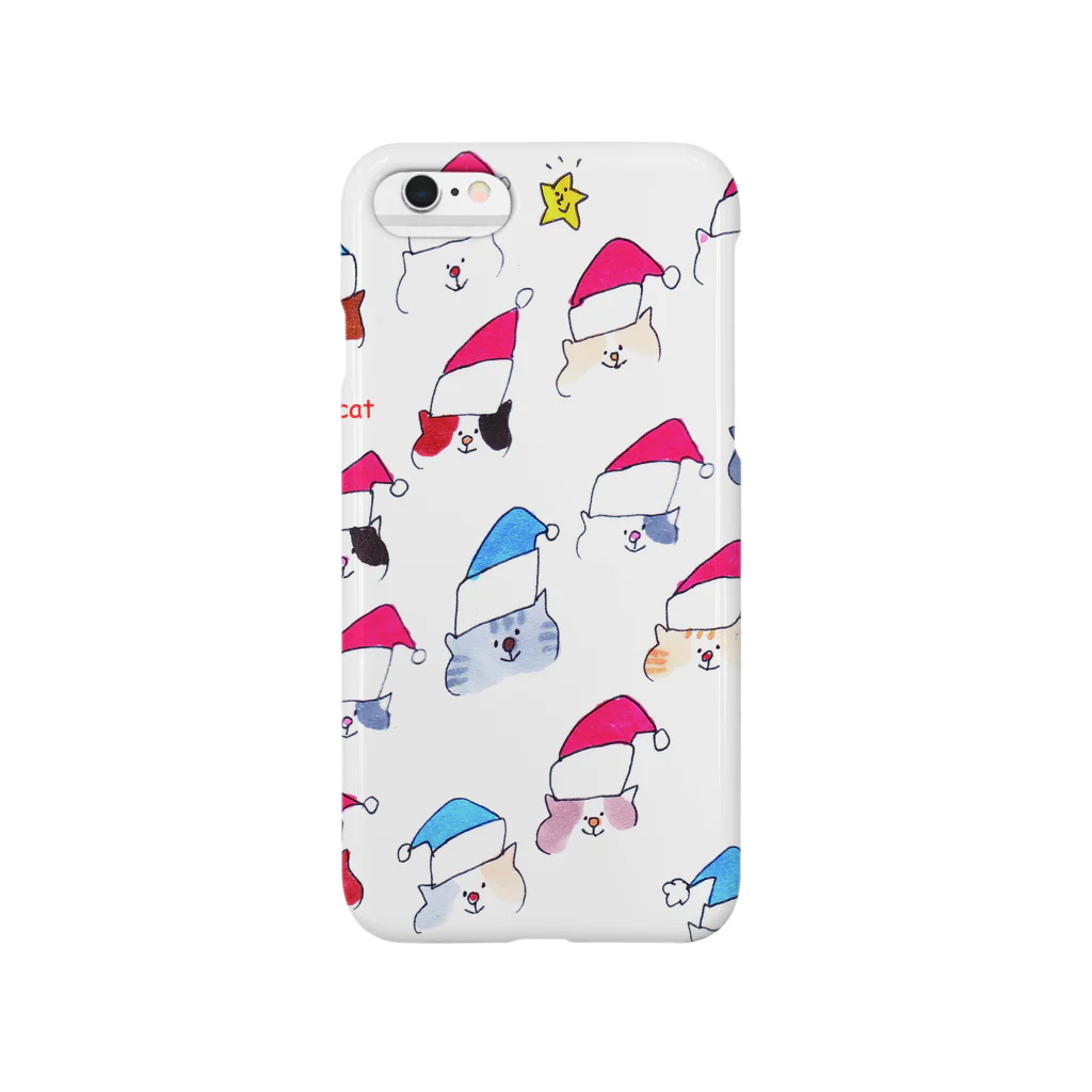 ゆきんこのサンタのネコたち Smartphone Case