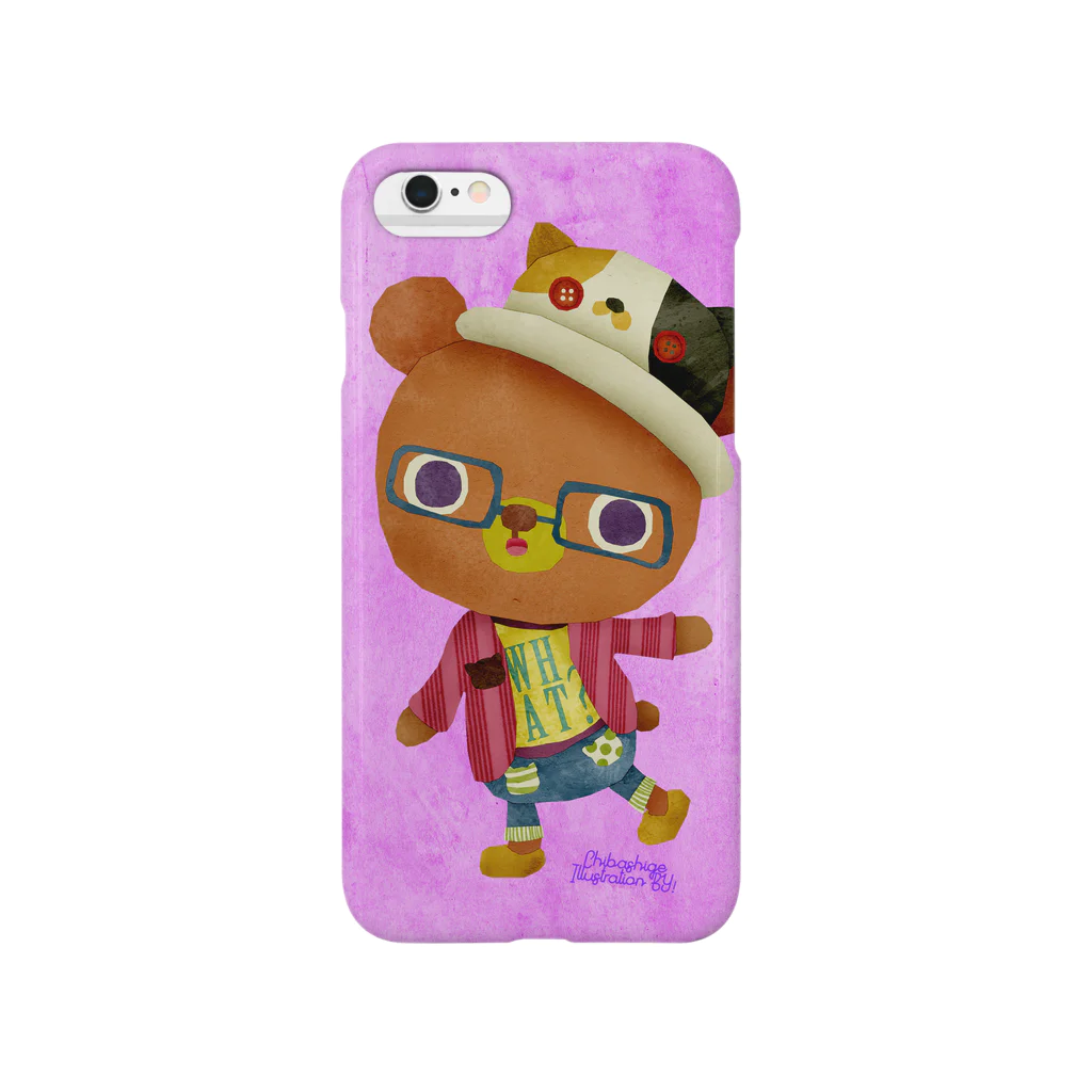 ちばしげのCAT!HAT!BEAR! Smartphone Case