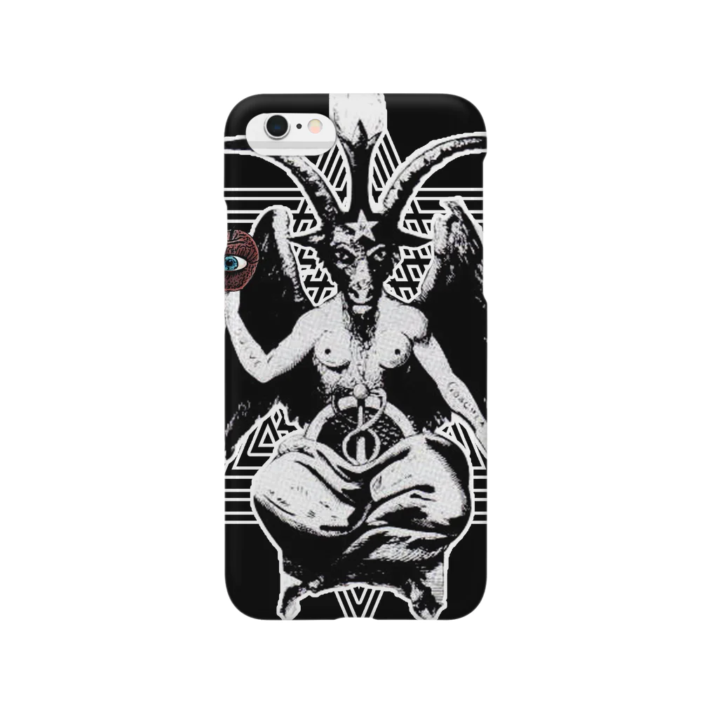 nue-designの悪魔崇拝 Smartphone Case