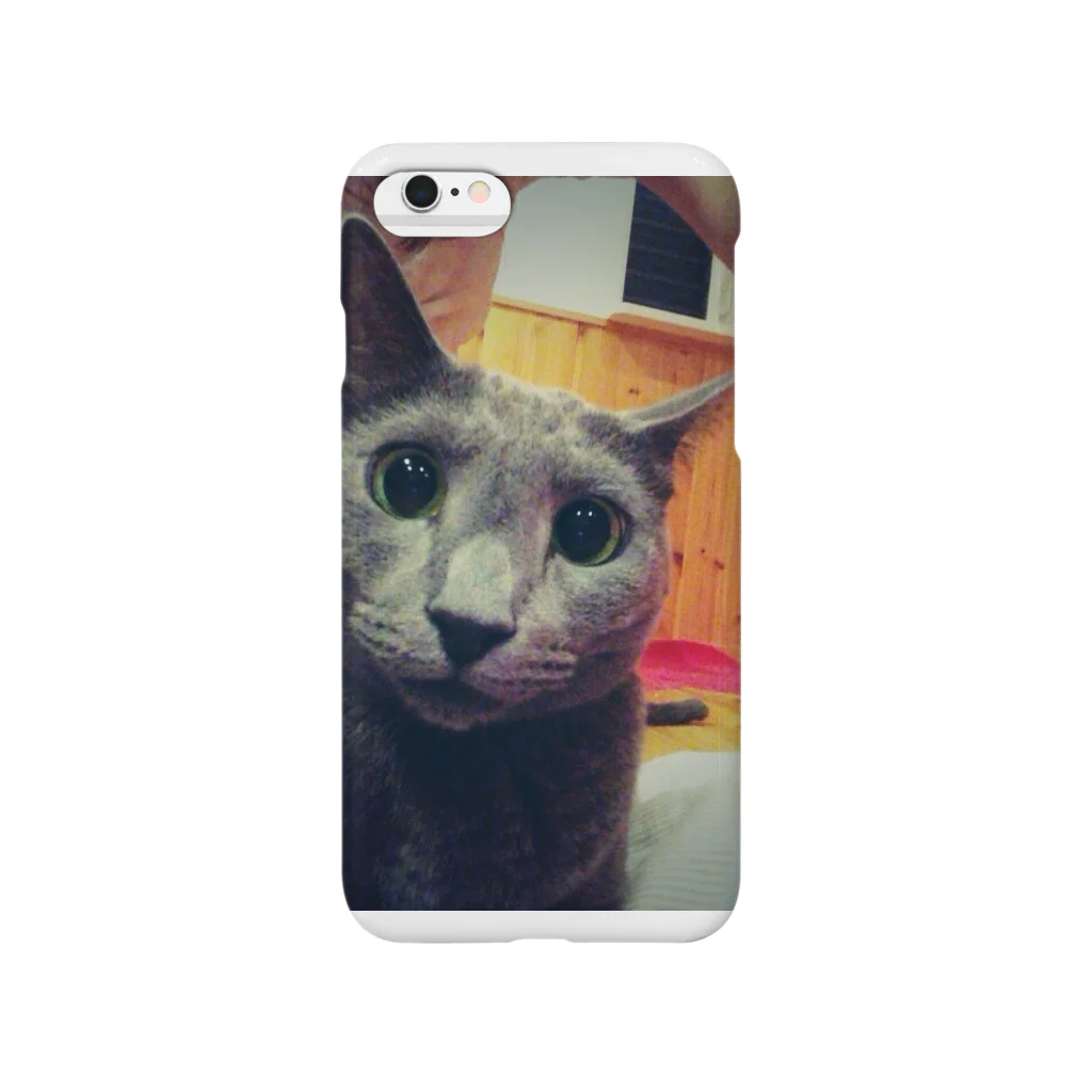 ねこといろいろの困った顔のねこ 猫 Smartphone Case