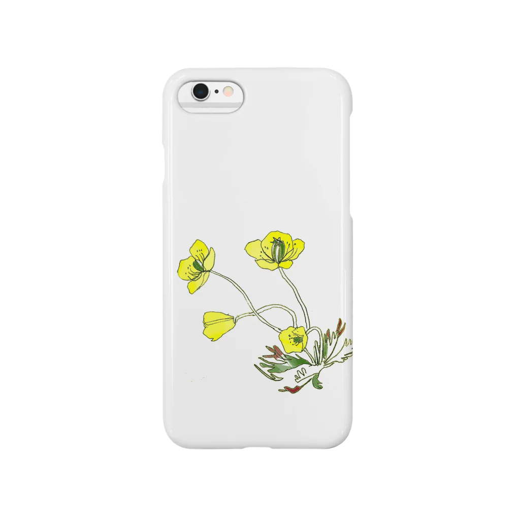 砂まみれのアラスカの花 Smartphone Case