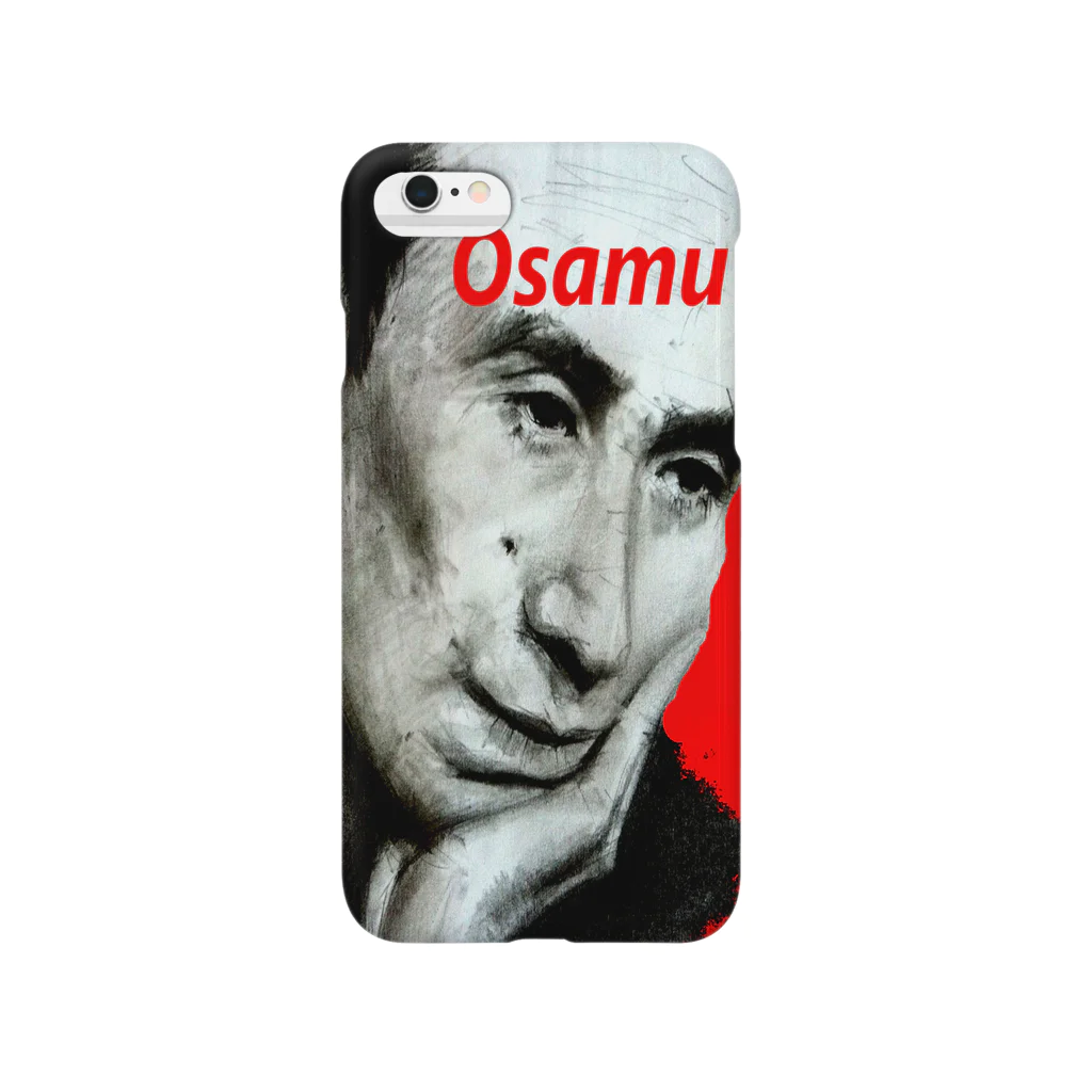 NobuArtの文豪osamu Smartphone Case