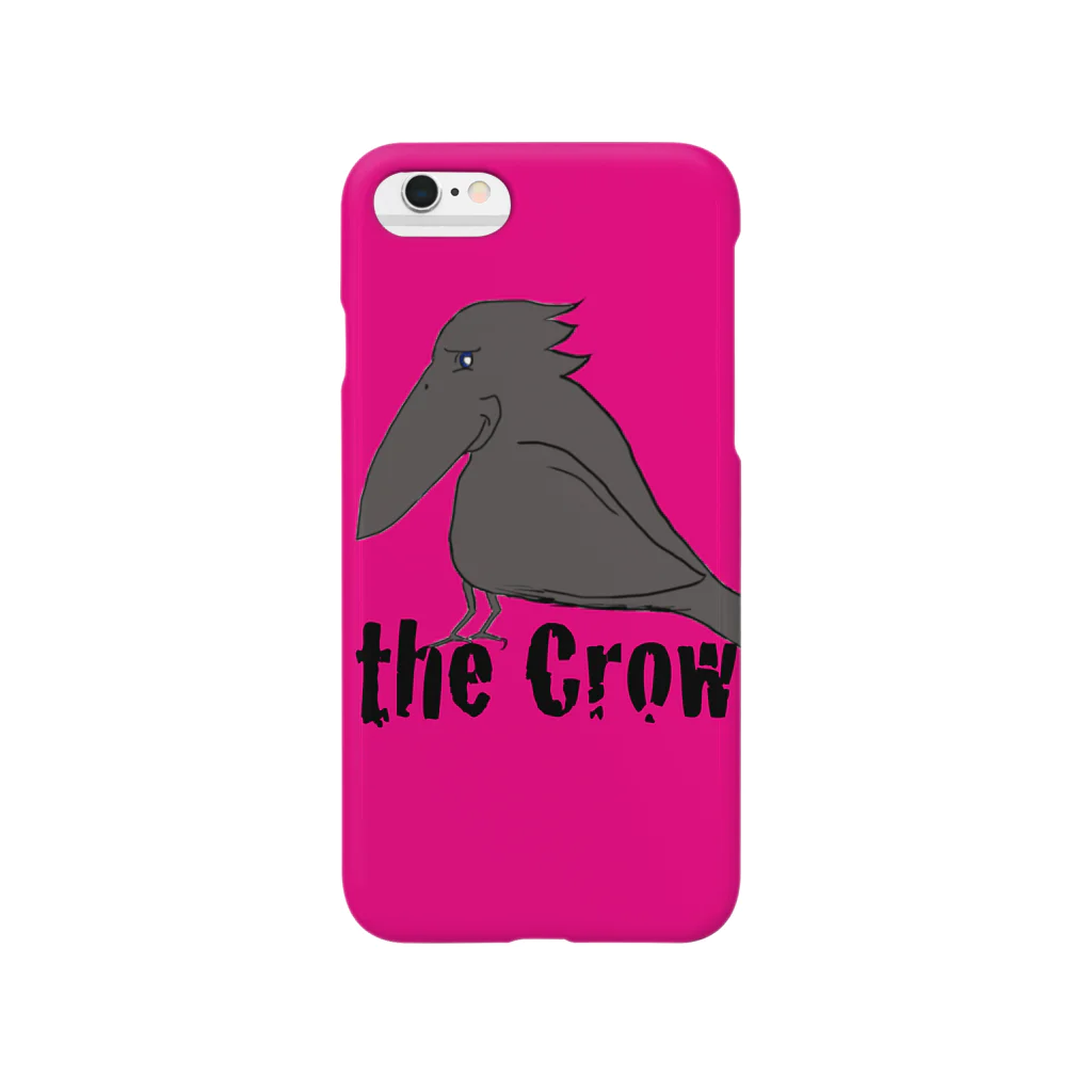 kybronxのcrow スマホケース