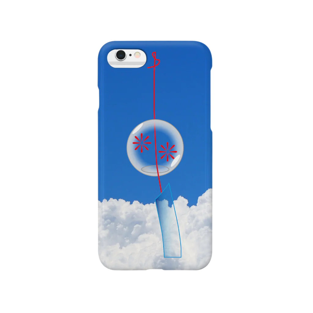 山下喜代彦の夏の空に風鈴 Smartphone Case