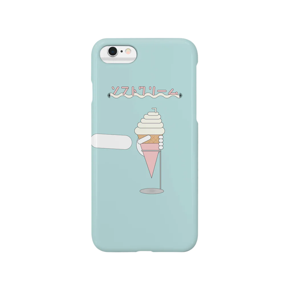 アイスクリーム屋さんのソフトクリーム Smartphone Case