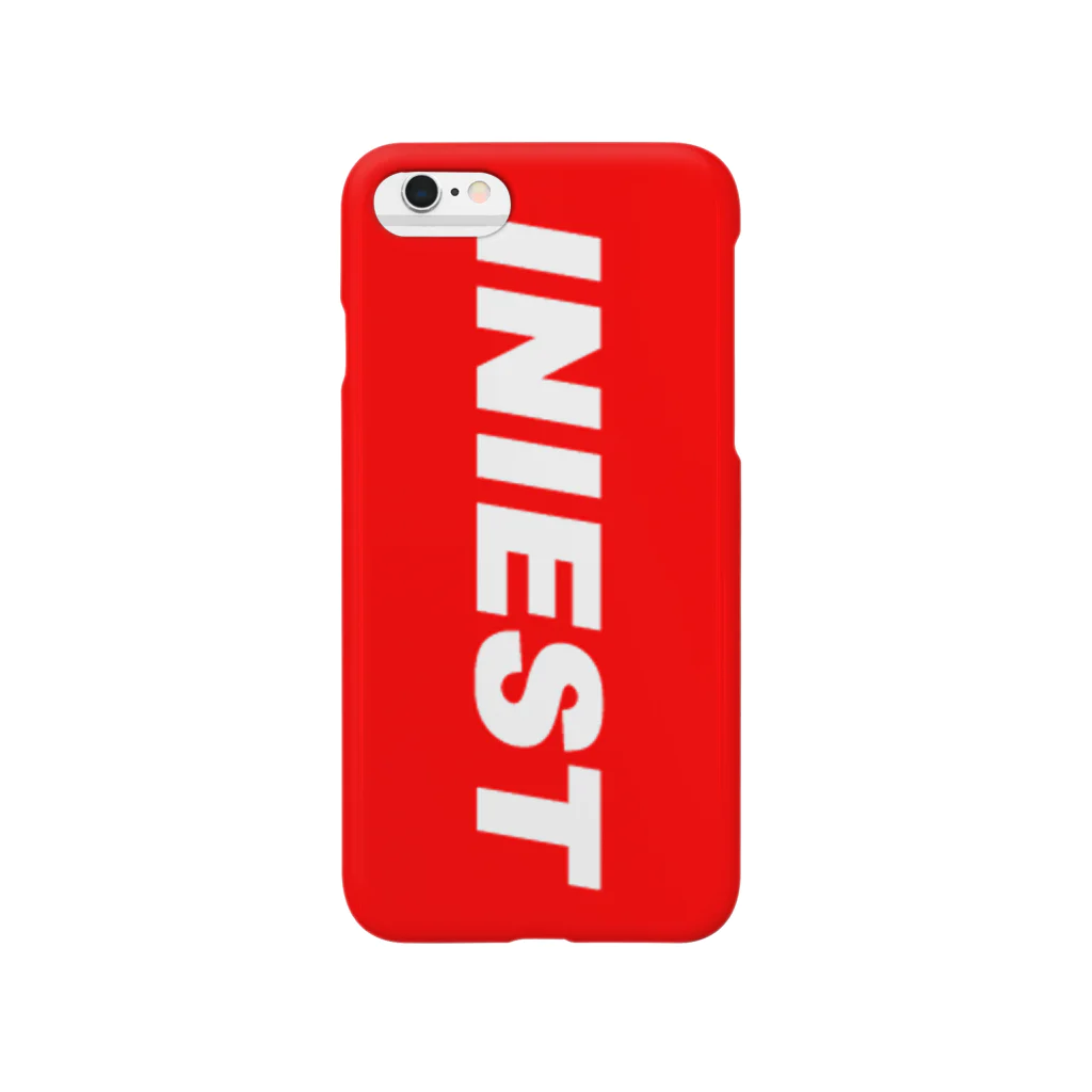 TACHIKEN/たちけんのWAIフョンケース(INIEST×RED) Smartphone Case