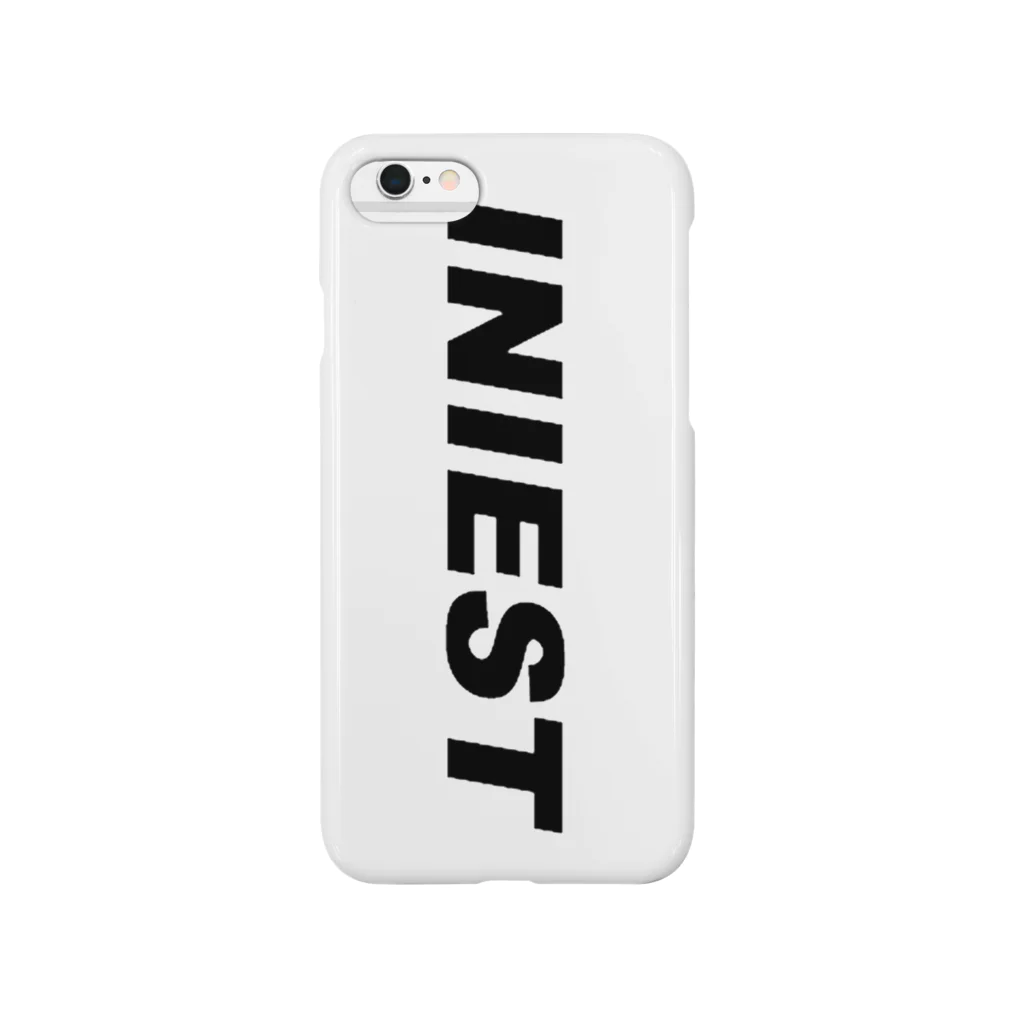 立花けんのグッズ屋さんのWAIフョンケース(INIEST× WHITE) Smartphone Case