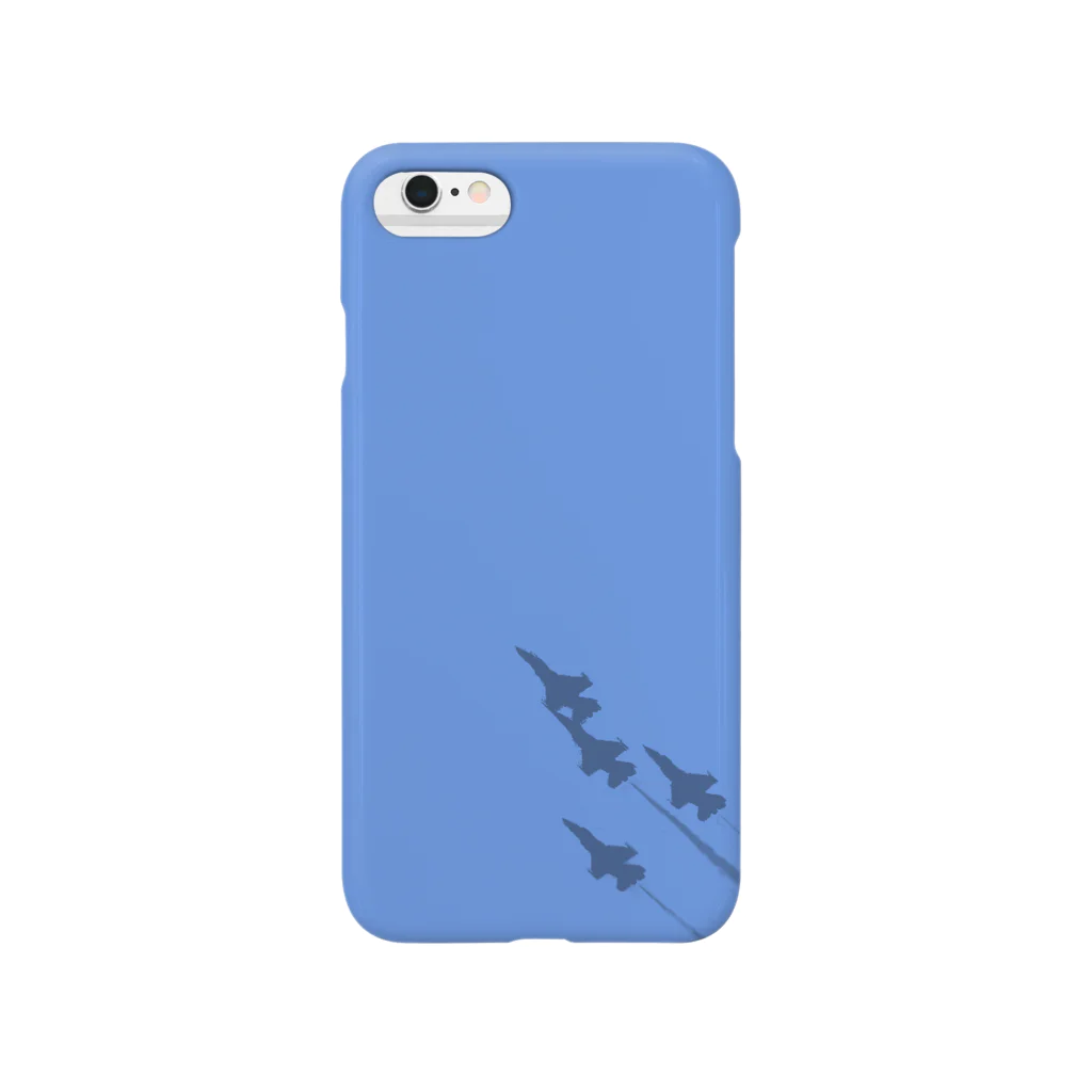 Gacha911のJet Fighters on Blue スマホケース