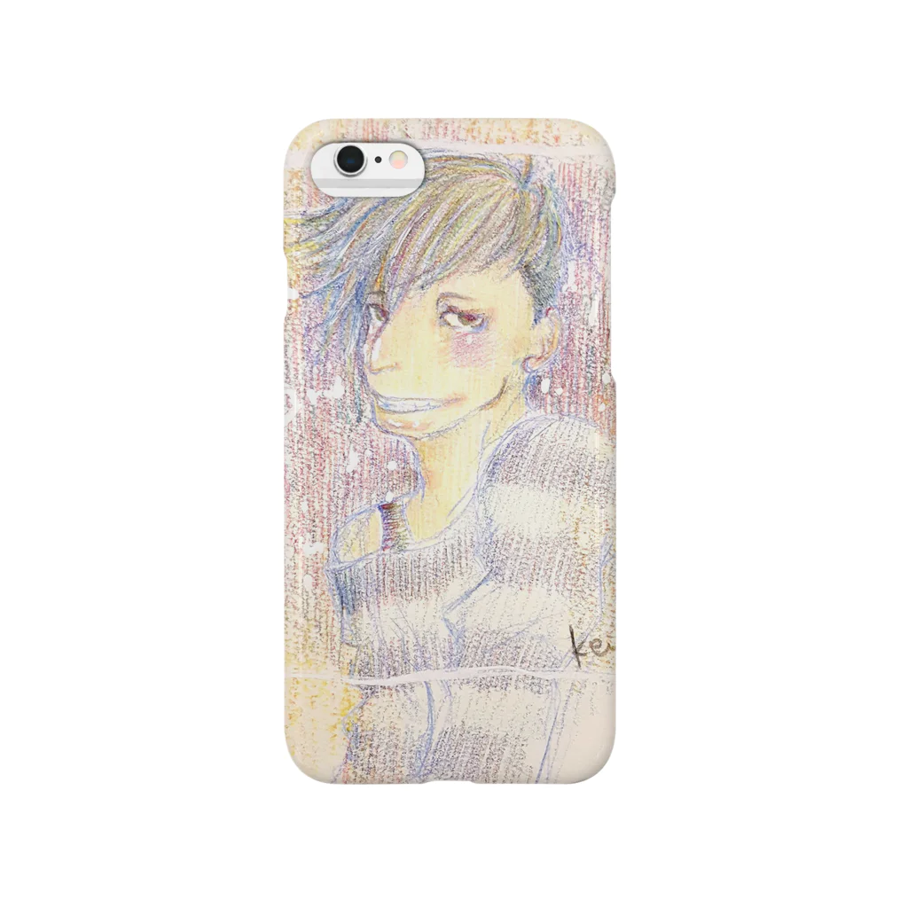 きみと仲良くなりたいの笑顔のきみ Smartphone Case