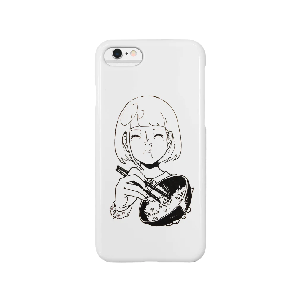 SAWAHATAnoSUZURIのご飯おいしいケース Smartphone Case