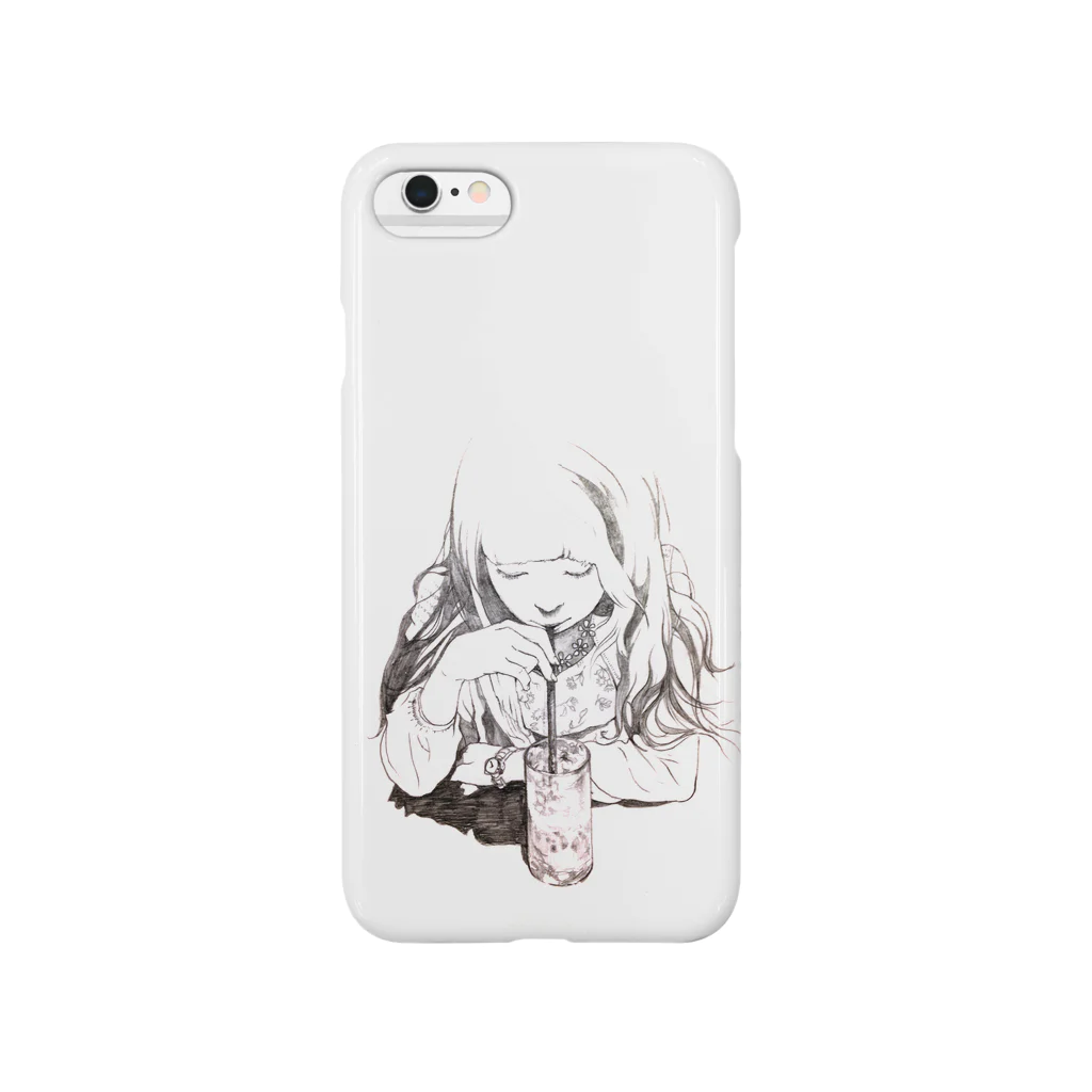 SAWAHATAnoSUZURIの喫茶店の女の子ケース Smartphone Case