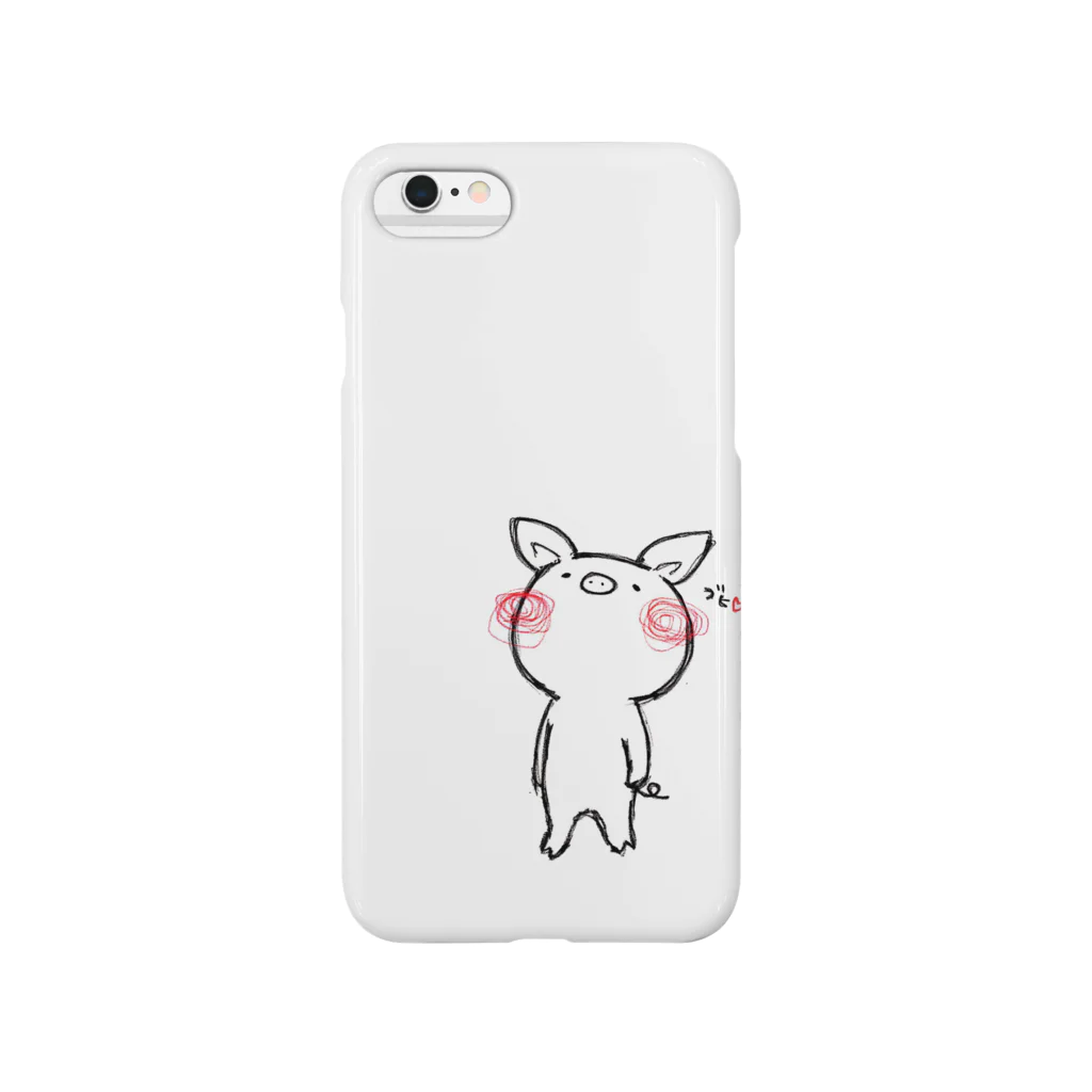 ひなたぼっこののほほんPig Smartphone Case