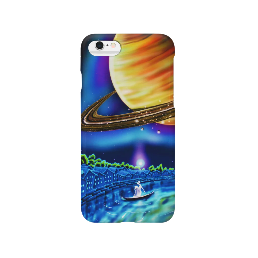 月夜観Galleryの星の贈りもの Smartphone Case